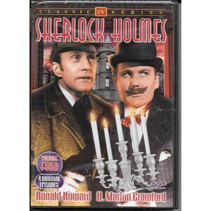 Sherlock Holmes Classic TV Series Volume 4 DVD 4 Original Episodes dvd4011